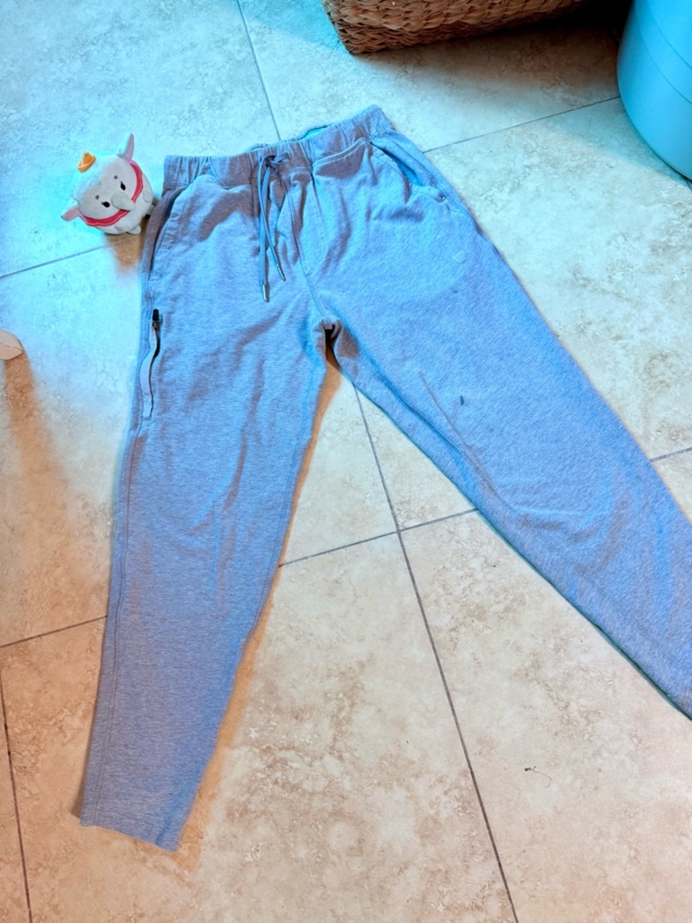 Mack Weldon Light Gray Men’s Drawstring Joggers